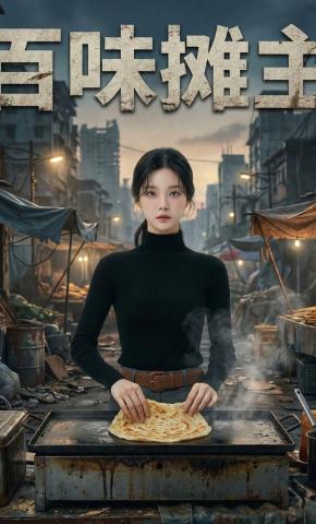 短剧《百味摊主》海报