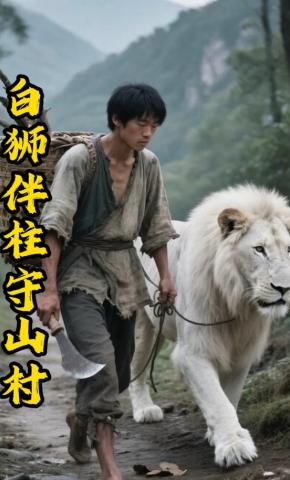 短剧《白狮伴柱守山村》海报