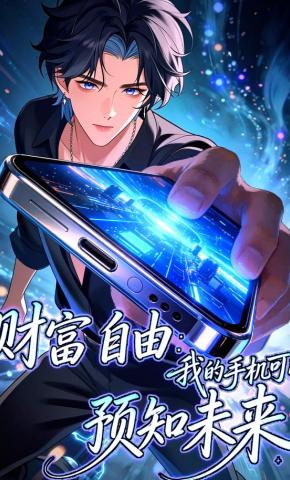 短剧《财富自由：我的手机可以预知未来》海报