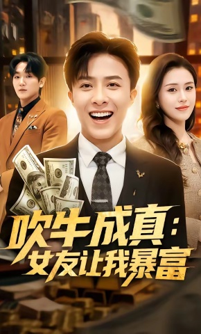 短剧《吹牛成真：女友让我暴富》海报