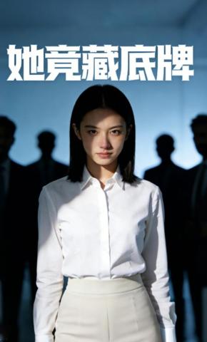 短剧《她竟藏底牌》海报