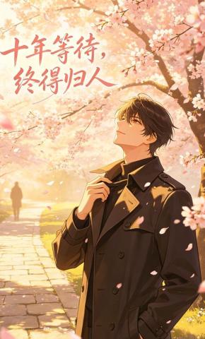 短剧《十年等待，终得归人》海报