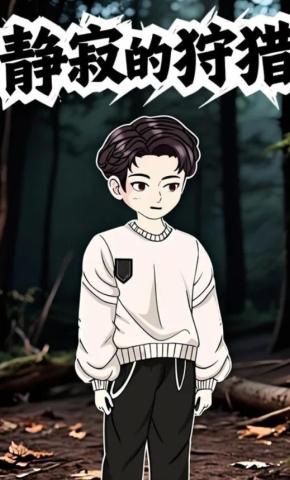 短剧《静寂的狩猎》海报