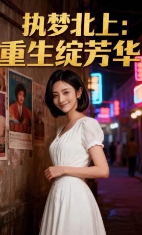 短剧《执梦北上：重生绽芳华》海报