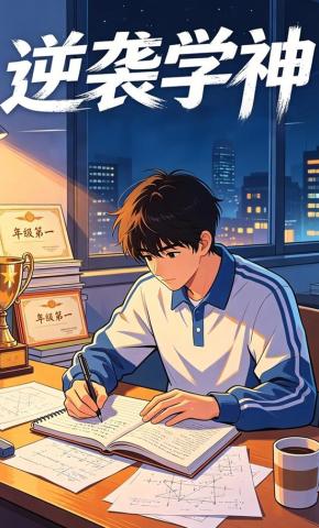 短剧《逆袭学神》海报