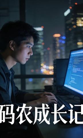 短剧《码农成长记》海报