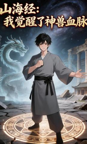 短剧《山海经：我觉醒了神兽血脉》海报