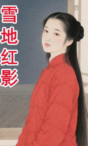 短剧《雪地红影》海报