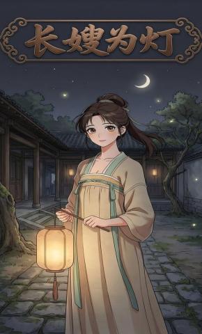 短剧《长嫂为灯》海报