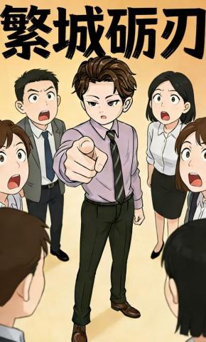 短剧《繁城砺刃》海报