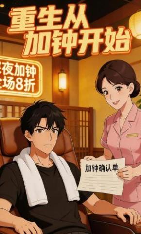 短剧《重生从加钟开始》海报