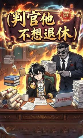 短剧《判官他不想退休》海报