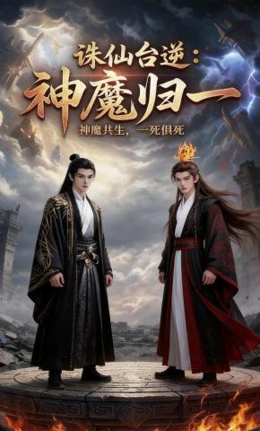 短剧《诛仙台逆：神魔归一》海报