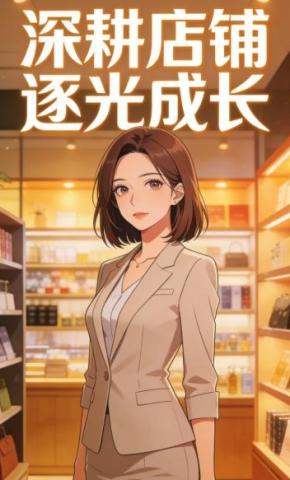 短剧《深耕店铺逐光成长》海报