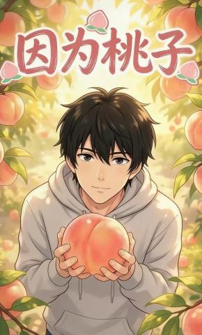 短剧《因为桃子》海报