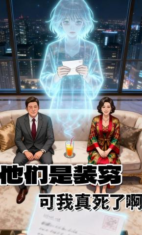 短剧《他们是装穷，可我是真死了啊》海报