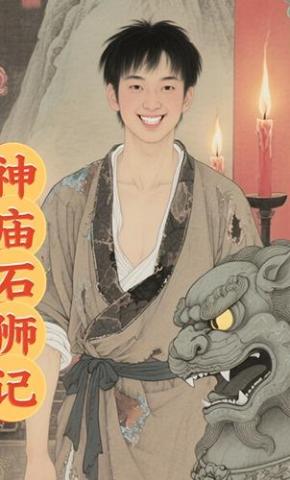 短剧《神庙石狮记》海报