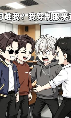 短剧《刁难我？我穿制服来查》海报