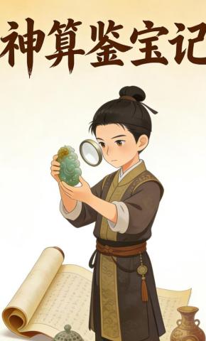 短剧《神算鉴宝记》海报