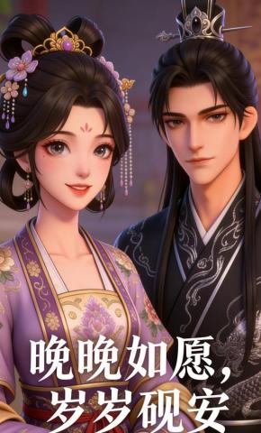 短剧《晚晚如愿，岁岁砚安》海报