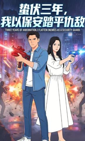 短剧《蛰伏三年，我以保安踏平仇敌》海报