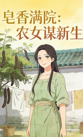 短剧《皂香满院：农女谋新生》海报