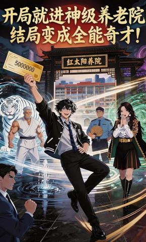 短剧《开局就进神级养老院，结局变成全能奇才！》海报