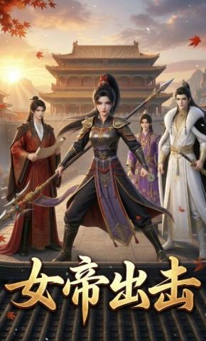 短剧《女帝出击》海报