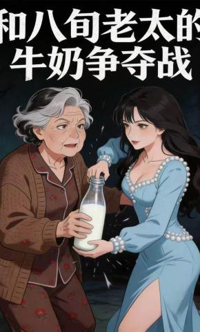 短剧《和八旬老太的牛奶争夺战》海报