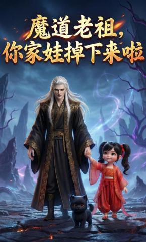 短剧《魔道老祖，你家娃掉下来啦》海报