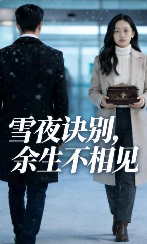短剧《雪夜诀别，余生不相见》海报
