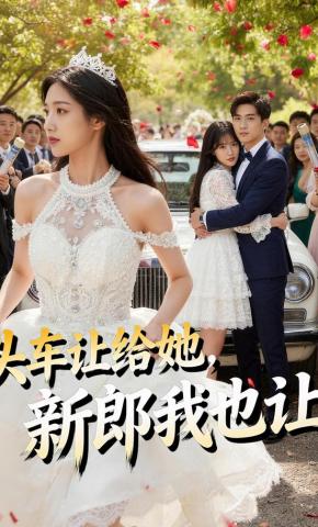 短剧《头车让给她，新郎我也让》海报