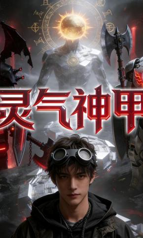 短剧《灵气神甲》海报