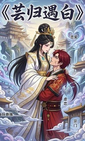 短剧《芸归遇白》海报