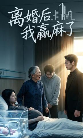 短剧《离婚后，我赢麻了》海报