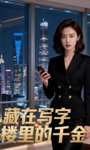 短剧《藏在写字楼里的千金》海报