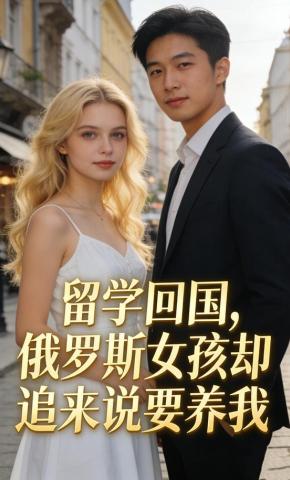 短剧《留学回国，俄罗斯女孩却追来说要养我》海报