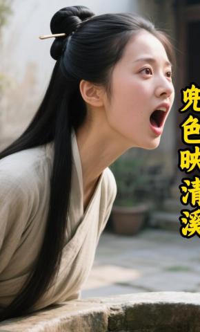 短剧《兜色映清溪》海报