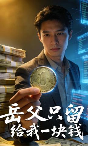 短剧《岳父只留给我一块钱》海报