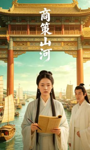 短剧《商策山河》海报