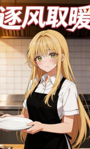 短剧《逐风取暖》海报