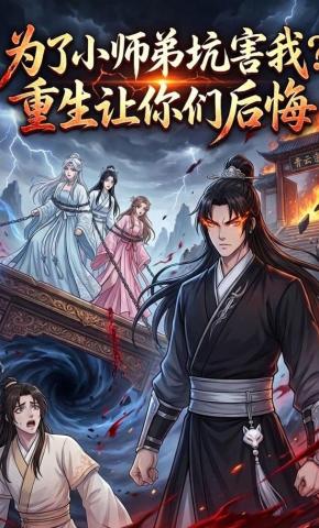 短剧《为了小师弟坑害我？重生让你们后悔》海报