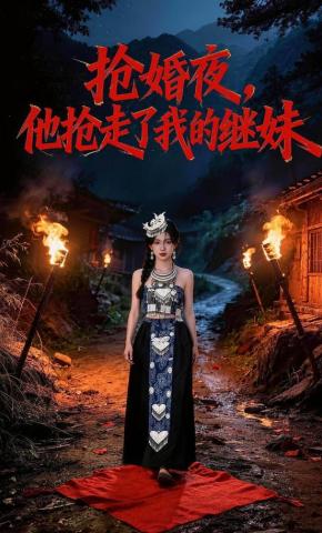 短剧《抢婚夜，他抢走了我的继妹》海报