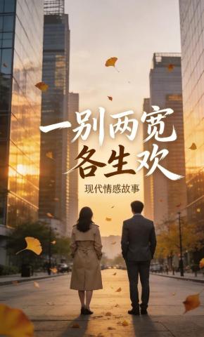 短剧《一别两宽各生欢》海报