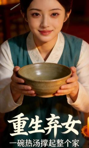 短剧《重生弃女一碗热汤撑起整个家》海报