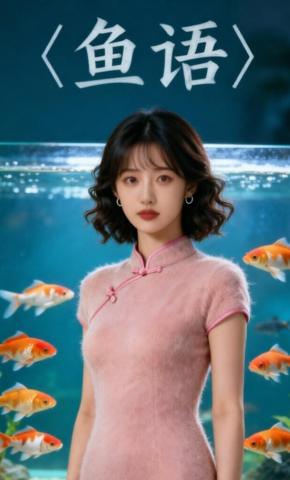 短剧《鱼语》海报