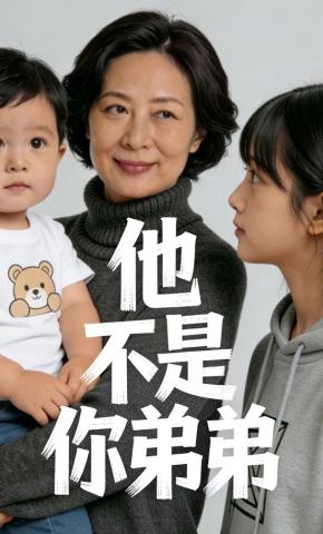 短剧《他不是你弟弟》海报