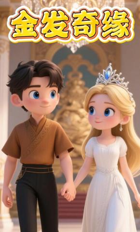 短剧《金发奇缘》海报