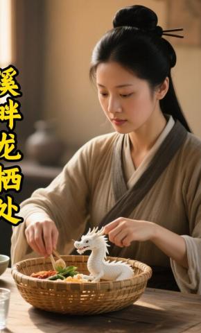 短剧《溪畔龙栖处》海报