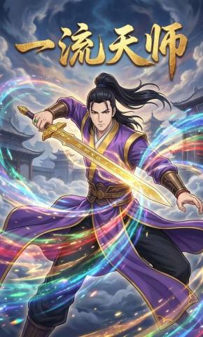 短剧《一流天师》海报